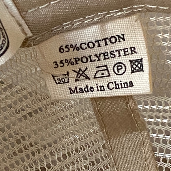 Blessed Embroidered Patch Tan and Cream Women's Trucker SnapBack Hat - Picture 8 of 9